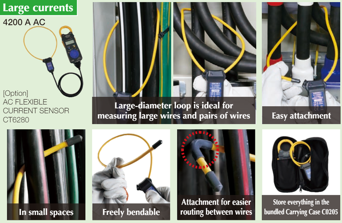 Hioki-CT6280 สายคล้องวัดกระแส (AC Flexible Current Sensor)